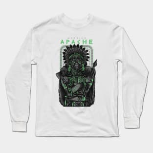 Apache Warrior Long Sleeve T-Shirt